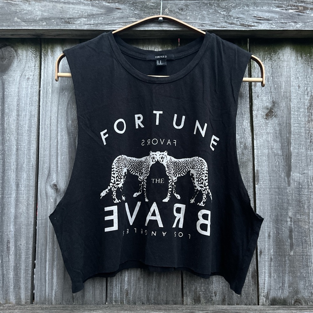 Boxy Cropped Tank